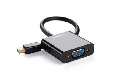Ugreen 10459 adaptador de cable de vídeo Mini DisplayPort VGA (D-Sub) Negro