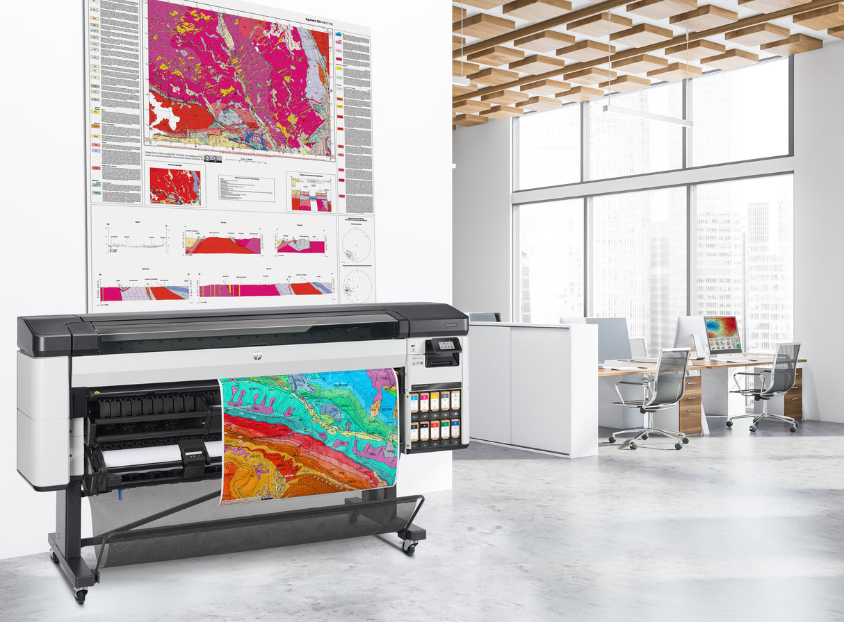 HP Designjet Impresora Z9+ Pro de 64 pulgadas, Inyección de tinta térmica, 2400 x 1200 DPI, TIFF