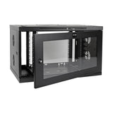 Tripp Lite SRW9UDPGVRT Mini Gabinete SmartRack 9U Bajo Perfil Profundidad de Switch Plus Instalación en la Pared, Ancho,
