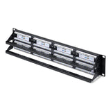 StarTech.com Panel de Parcheo 2U de 48 Puertos Cat6 RJ45 de Montaje en Rack de Servidores - UTP -Tipo 110 Punch Down - P