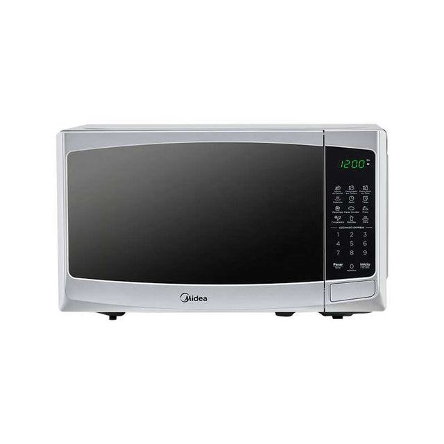 Midea MMDP07S2BG microondas Blanco Solo microondas Mostrador 20 L, Pantalla incorporada, VFD, Tocar