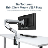 StarTech.com Soporte de Montaje VESA para Clientes Delgados - Caja VESA para Thin Clients - Soporte para Clientes Ligeros soportes para cpu Peana para monitor Escritorio pequeño 5 kg 75 x 75,100 x 100 mm