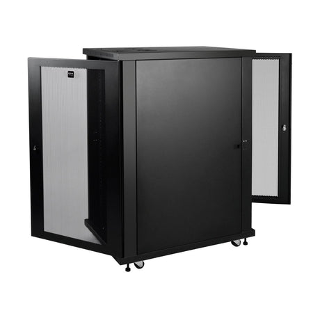 Tripp Lite SR24UB Gabinete SmartRack de 24U de Media Altura y Profundidad Media, Rack o bastidor independiente, 453.6 kg