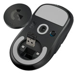 Logitech G PRO X SUPERLIGHT, Diestro, RF inalámbrico, 25600 DPI, 910-005879