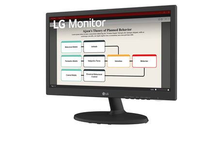 LG 19BA300 Monitor 47 cm (18.5") 1366 x 768 Pixeles HD LED Negro