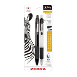Zebra 501NGRMDB002 juegos de pluma y lápices de regalo Bolígrafo Portaminas Negro, Blanco Alrededor
