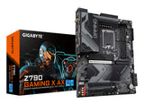 GIGABYTE Z790 GAMING X AX Placa base - Compatible con procesadores Intel Core 14th CPUs, 16+1+2 Phases Digital VRM, up to 7600MHz DDR5 (OC), 4xPCIe 4.0 M.2, Wi-Fi 6E, 2.5GbE LAN , USB 3.2 Gen 2x2 placas base Intel LGA 1700 LGA 1700 192 GB