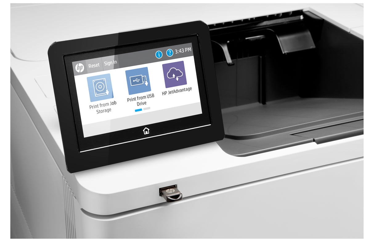 HP LaserJet Enterprise M612dn Blanco y negro Impresora, Ethernet solamente; A doble cara, 1200 x 1200 DPI, 71 ppm, Impresión a doble cara