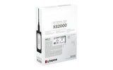 Kingston Technology 4000G SSD portátil XS2000 unidades externas de estado sólido 3D NAND 4 GB 2000 MB/s 2000 MB/s