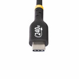 StarTech.com Cable de Carga USB-C de 2m - Cable USB Tipo C - Certificación USB-IF - PD de 240W EPR - Cable USB 2.0 USB-C