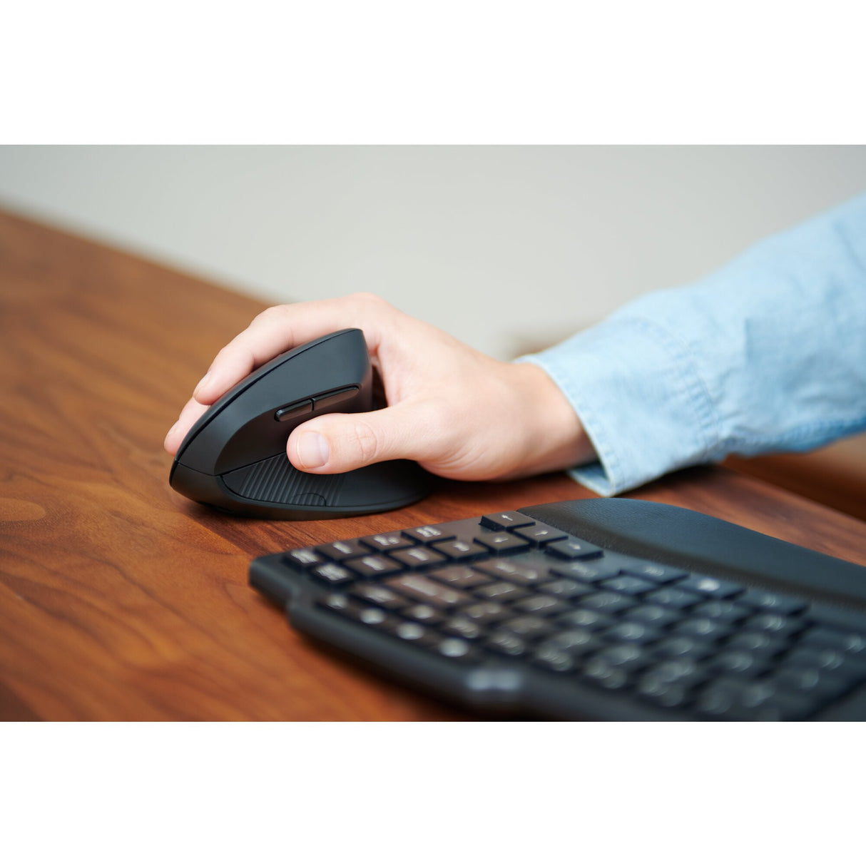 Kensington Pro Fit Ergo KM675 EQ Teclado Oficina Inalámbrico RF Wireless + Bluetooth Interruptor de membrana