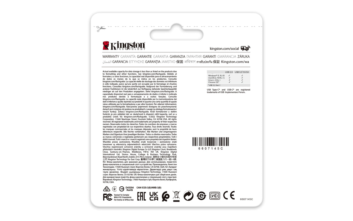 Kingston Technology 256GB DataTraveler 80 M 200MB/s USB-C 3.2 Gen 1 Memoria Flash 256 GB USB Tipo C 3.2 Gen 1 (3.1 Gen 1