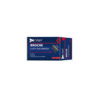 KYMA BSDOC-BIND-41MM pinza sujetapapel Acero 12 pieza(s)