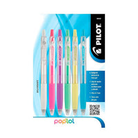 Pilot EMP-471 bolígrafo de gel Medio Bolígrafo de gel de punta retráctil Azul, Verde, Rosa, Púrpura,