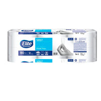 Papel Higiénico blanco Elite, caja con 1