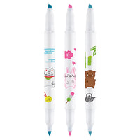 Zebra 400PSTMDB003 marcadores 3 pieza(s) Punta fina Colores surtidos Plástico