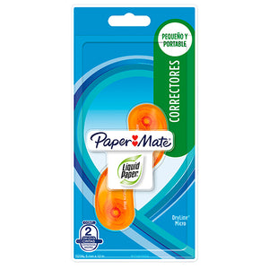 Papermate M17400148000 corrección de películo/cinta 6 m Naranja 2 pieza(s)
