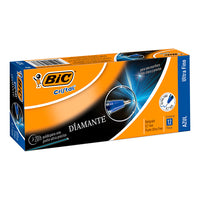 Bolígrafo BIC cristal diamante azul punt