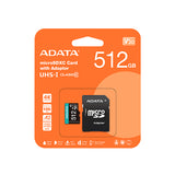 ADATA AUSDX512GUI3V30 Memoria Flash 512 GB MicroSDXC Class 1 (U1) Clase 10