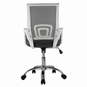 mundo in Silla Ejecutiva 107 Mesh Gris Asiento acolchado Respaldo acolchado