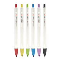 Zebra 4019-66 marcadores 6 pieza(s) Fino Colores surtidos Plástico