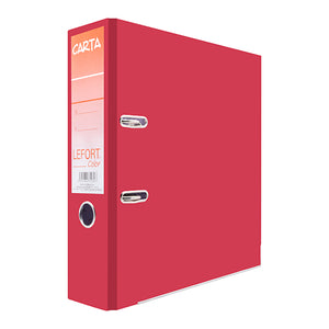 Registrador Lefort carta color rojo