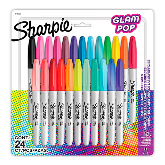 Marcador permanente Sharpie Glam Pop blí