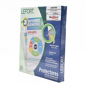 Protector de hojas Lefort 390 tamaño car
