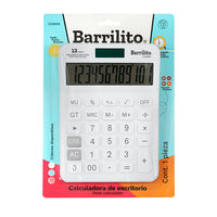 CALCULADORA ESCRITORIO BARRILITO COLORES