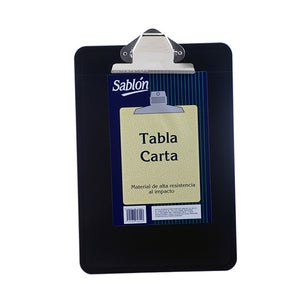 Sablon AZO-TAB-2315NE portapapeles Plástico Negro, 1 pieza(s) | Portapapeles
