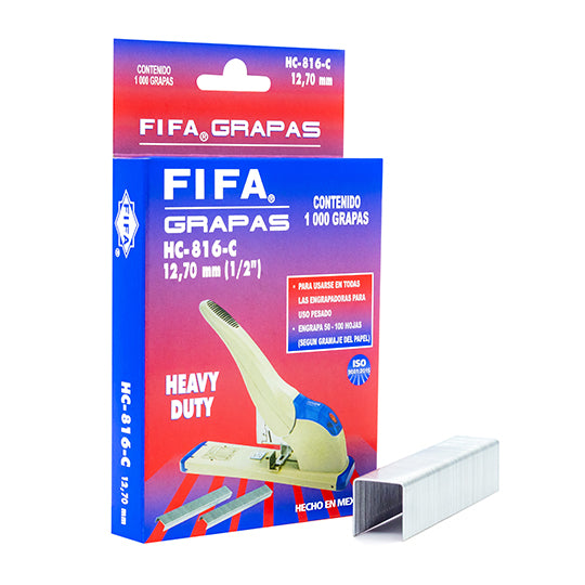 Grapas de uso pesado 1/2 FIFA Heavy Duty