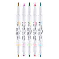 Zebra 403VBTPNE005 marcadores permanentes Punta fina Colores surtidos Colores surtidos 5 pieza(s)