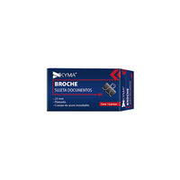 KYMA BSDOC-BIND-25MM pinza sujetapapel Acero 12 pieza(s)
