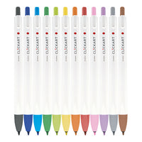 Zebra 4019-76 marcadores 12 pieza(s) Punta fina Colores surtidos Plástico