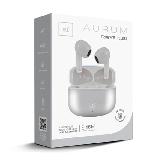 STF mobile ST-E01393 audífono y auriculare Auriculares Inalámbrico Intra auditivo Llamadas/Música Bluetooth Gris
