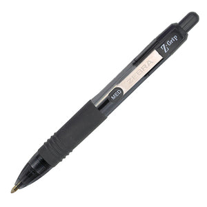 Zebra 712NGRMDC006 bolígrafos Negro Medio Negro 1 mm