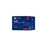 KYMA CLIP-MARIPOSA-1 pinza sujetapapel Acero inoxidable 12 pieza(s)