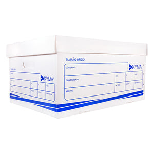 Caja Archivo Plástica KYMA Tamaño Oficio