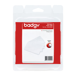 Paquete de 100 Tarjetas PVC Cal. 030 BAD