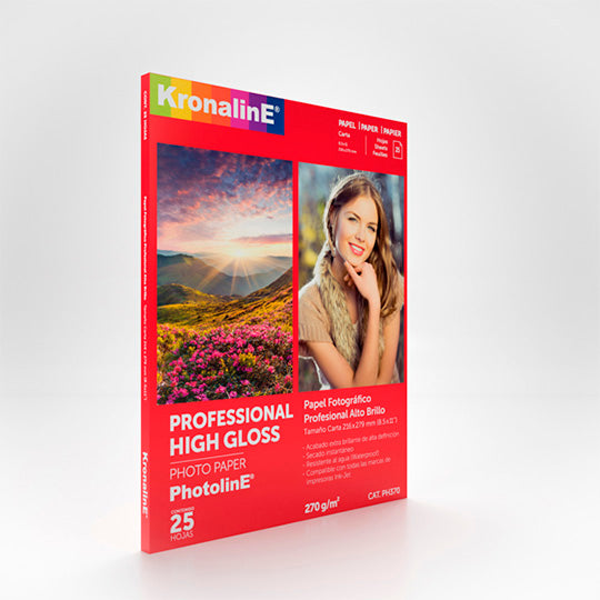 Papel fotografico Kronaline high glossy