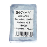 Mica Vinil KYMA transparente 6.3x9.2 sin