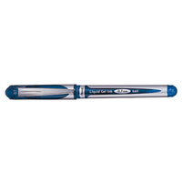 Pentel EnerGel Bolígrafo de gel con tapa Azul 12 pieza(s)