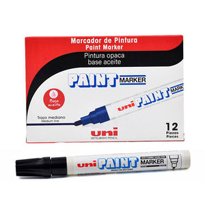 Marcador permanente UniPaint punta bala