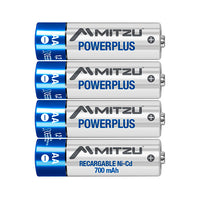 Pila recargable MITZU Power Plus AA Ni-C