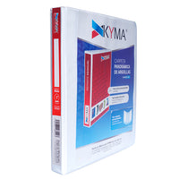 Carpeta Panorámica KYMA carta blanca cub
