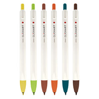 Zebra 407SFRFNE006 marcadores 6 pieza(s) Fibre tip Colores surtidos Plástico