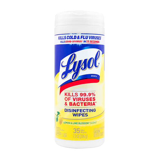 Toallas Lysol desinfectantes c/35
