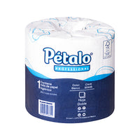 Papel Higiénico blanco Petalo, colchon c