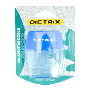 Sacapuntas de plástico DIETRIX  de 2 ori