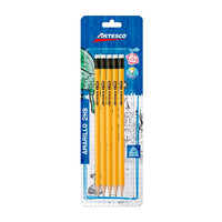 ARTESCO AR17367225-EX lápiz de grafito 2HB 5 pieza(s)